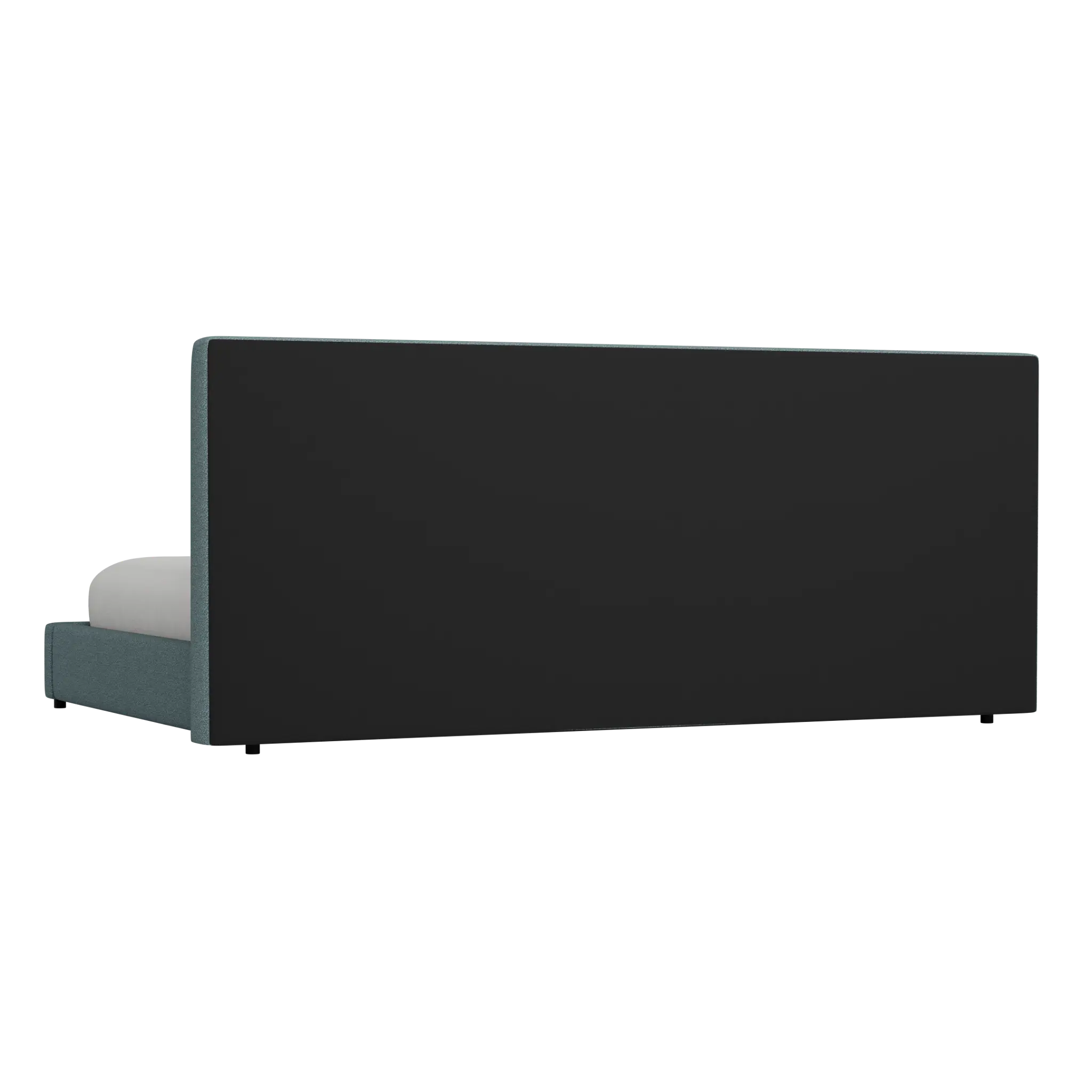 Grayton Sutton Blue 54" Upholstered Platform Bed Grayton Sutton Blue 54" Upholstered Platform Bed