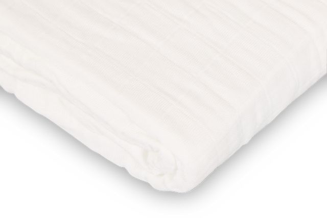 Azure White Fitted Sheet