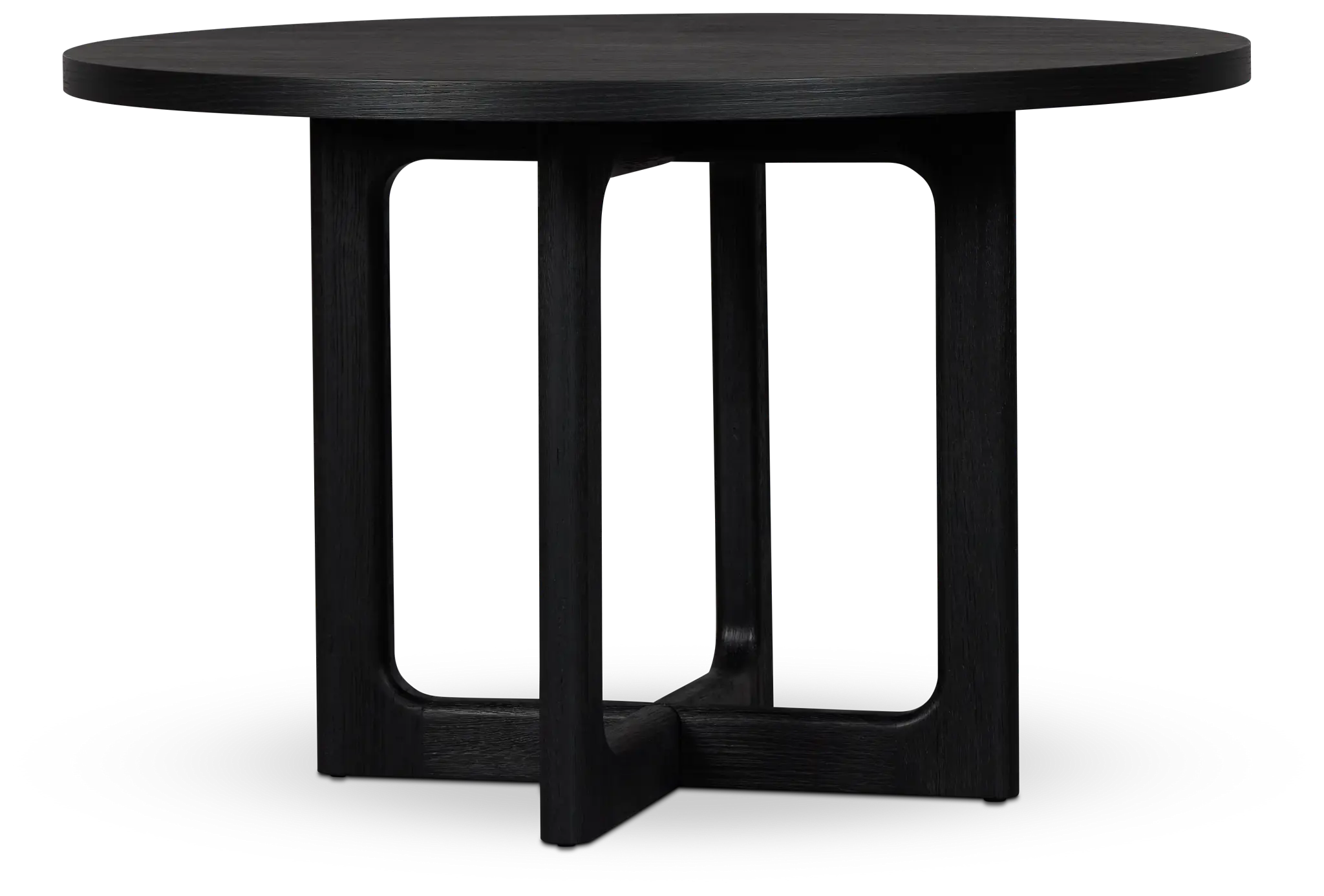 Santorini Black 47" Round Table Santorini Black 47" Round Table