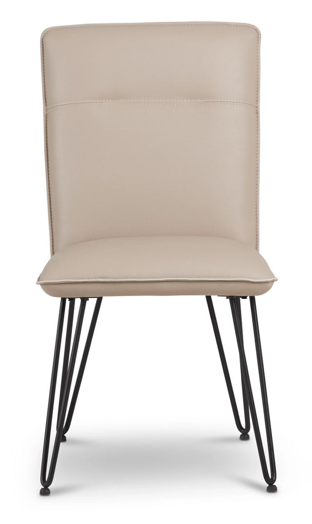Demi Taupe Upholstered Side Chair