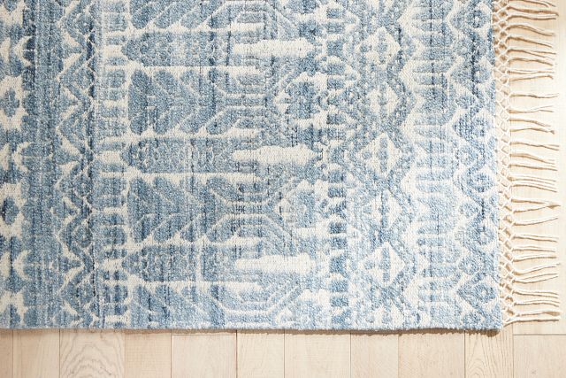 Mia Blue 8x10 Area Rug