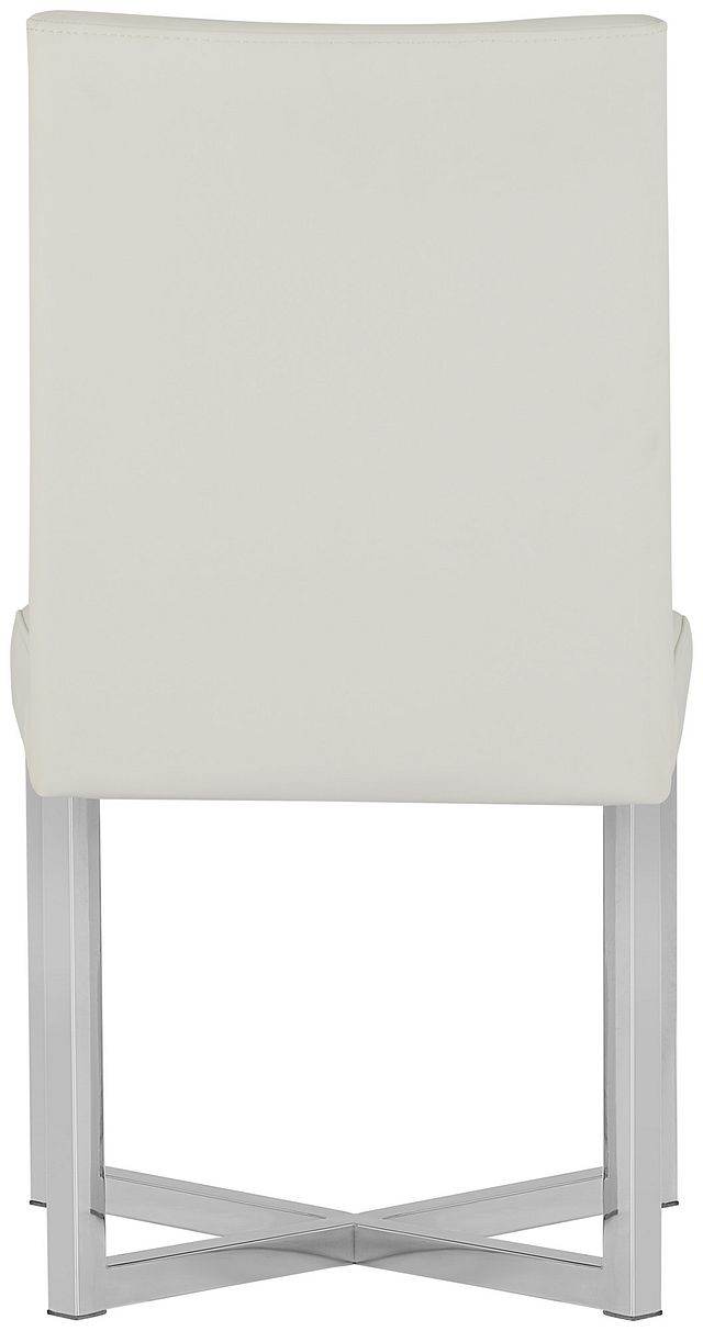 Howard White Upholstered Side Chair (9)