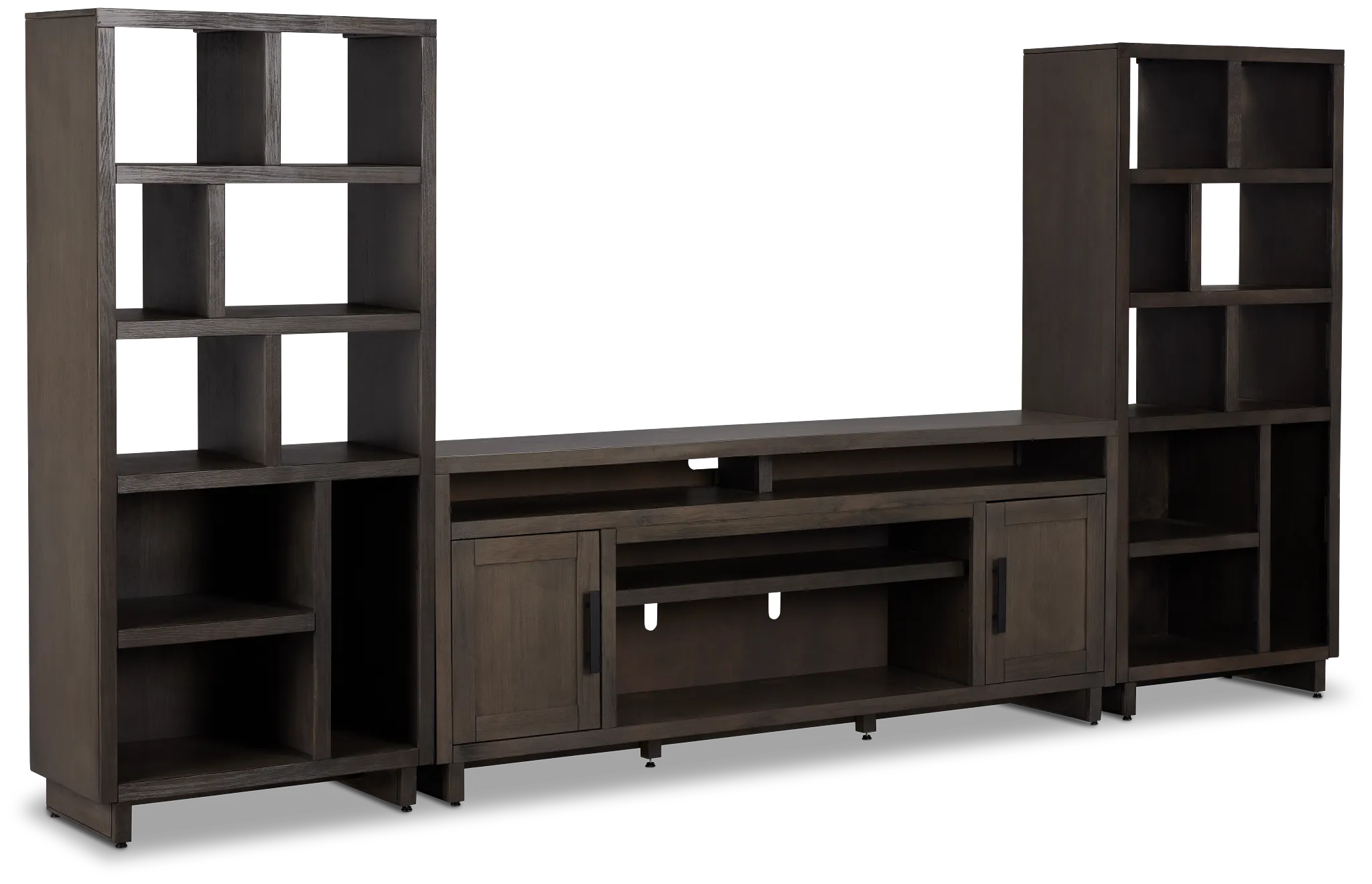 Richmond Gray 80" Open Pier Entertainment Wall