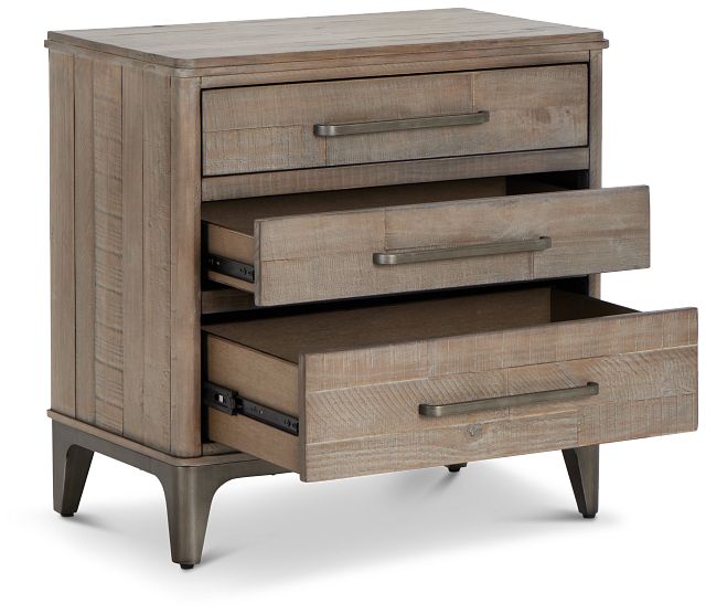 Portland Light Tone Nightstand