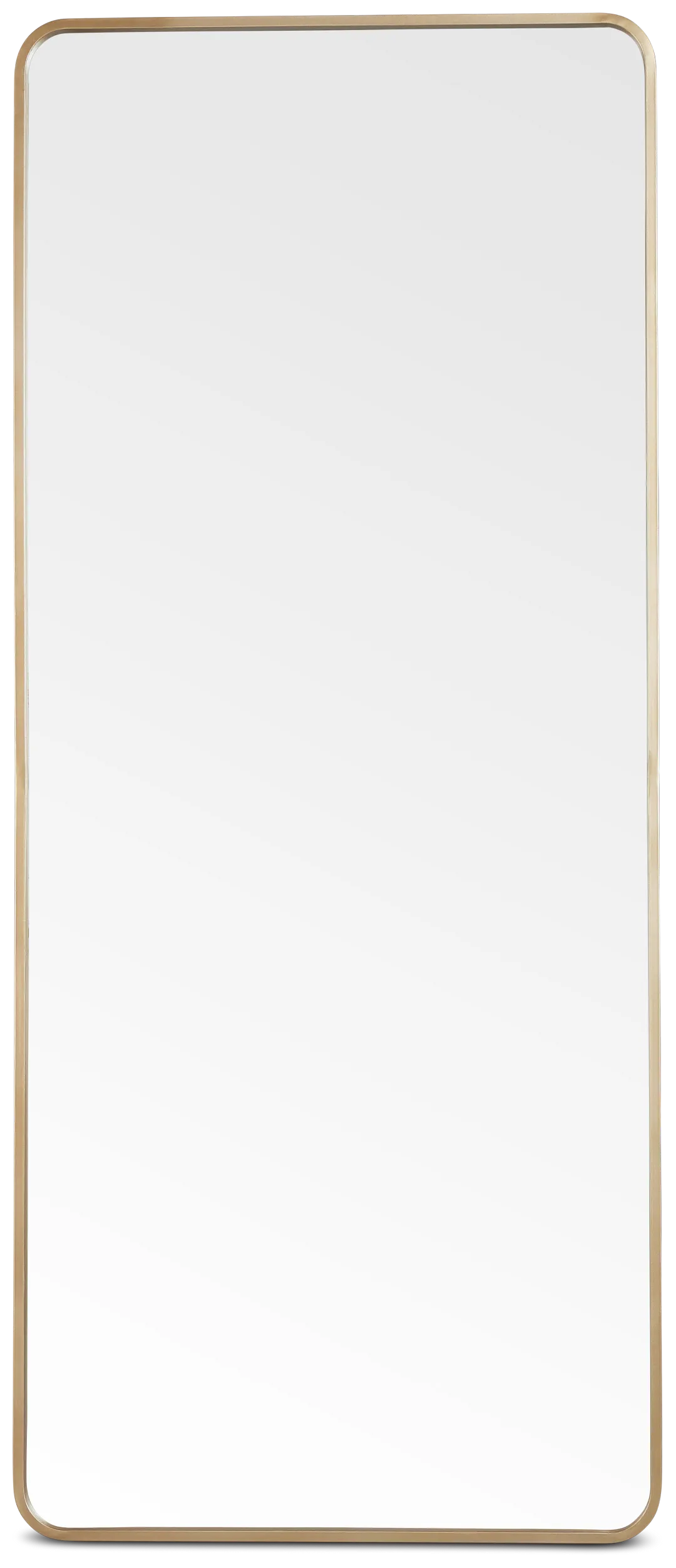 Danica Gold Metal Floor Mirror