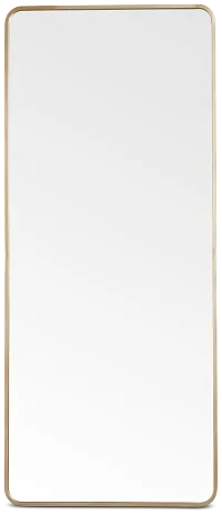 Danica Gold Metal Floor Mirror