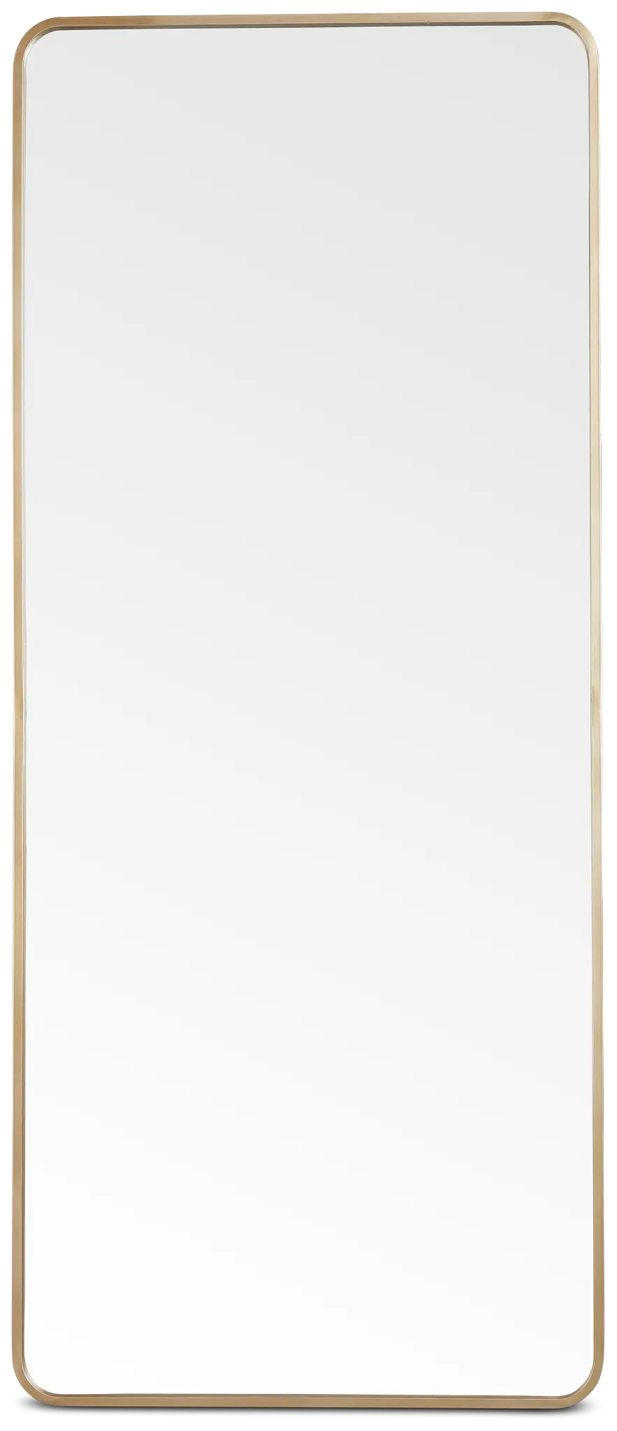 Danica Gold Metal Floor Mirror Danica Gold Metal Floor Mirror