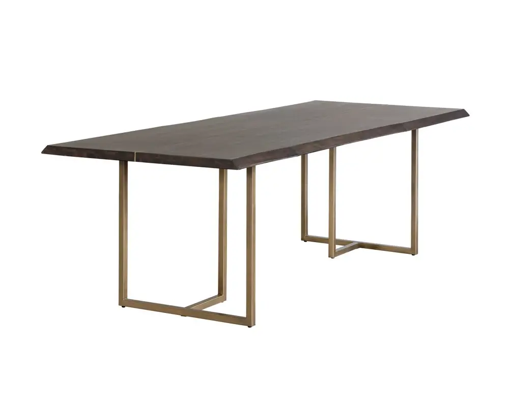 Quinn Dark Brown Rectangular Table Quinn Dark Brown Rectangular Table