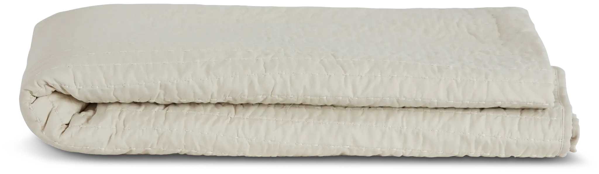 Keaton Beige Coverlet Set Keaton Beige Coverlet Set
