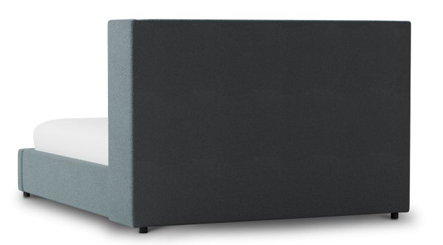 Captiva Sutton Blue 48" Upholstered Shelter Bed