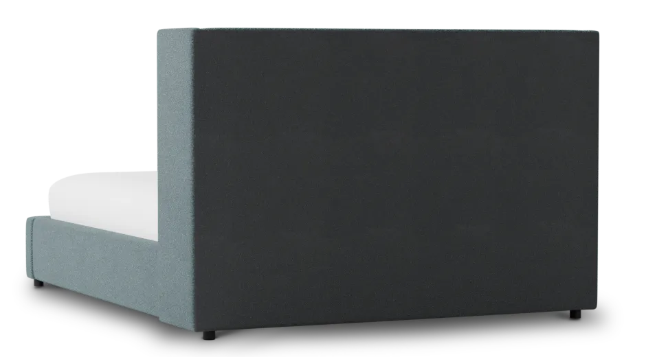 Captiva Sutton Blue 48" Upholstered Shelter Bed