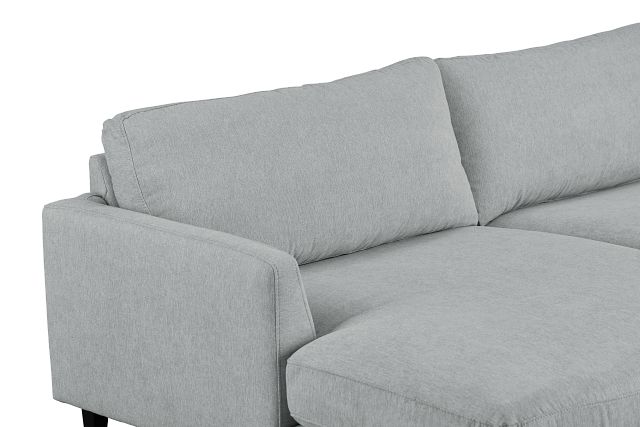 Fremont Light Blue Fabric Left Chaise Sectional (5)