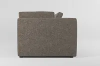 Destin Elite Brown Fabric 3-piece Modular Sofa