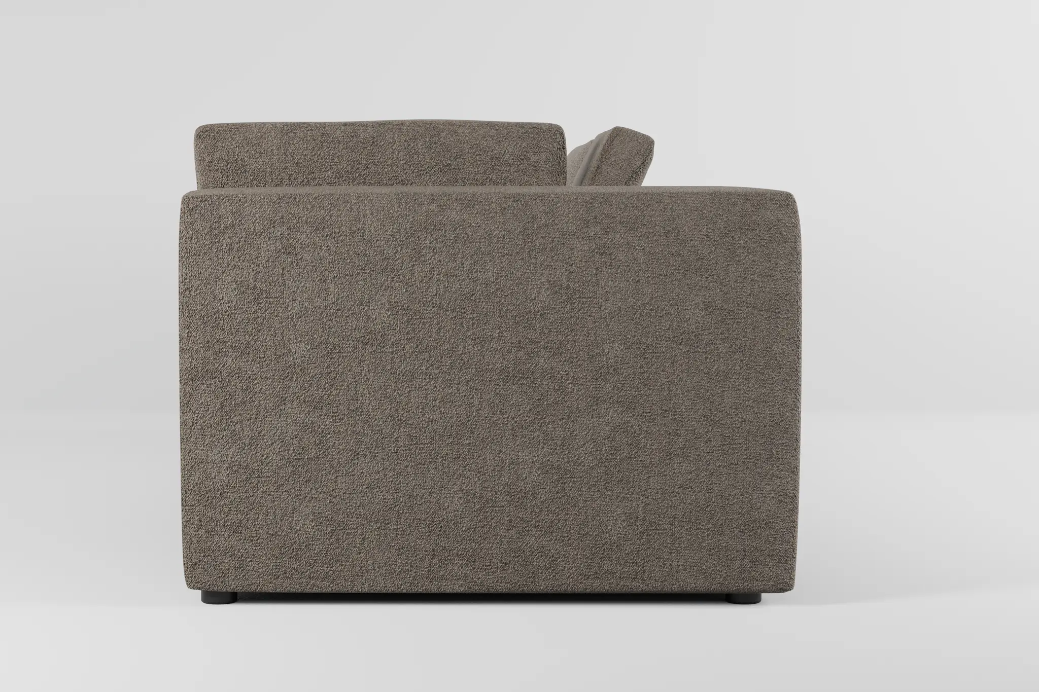 Destin Elite Brown Fabric 3-piece Modular Sofa Destin Elite Brown Fabric 3-piece Modular Sofa