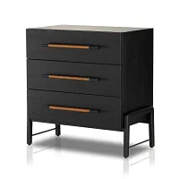 Four Hands Rosedale Black Nightstand