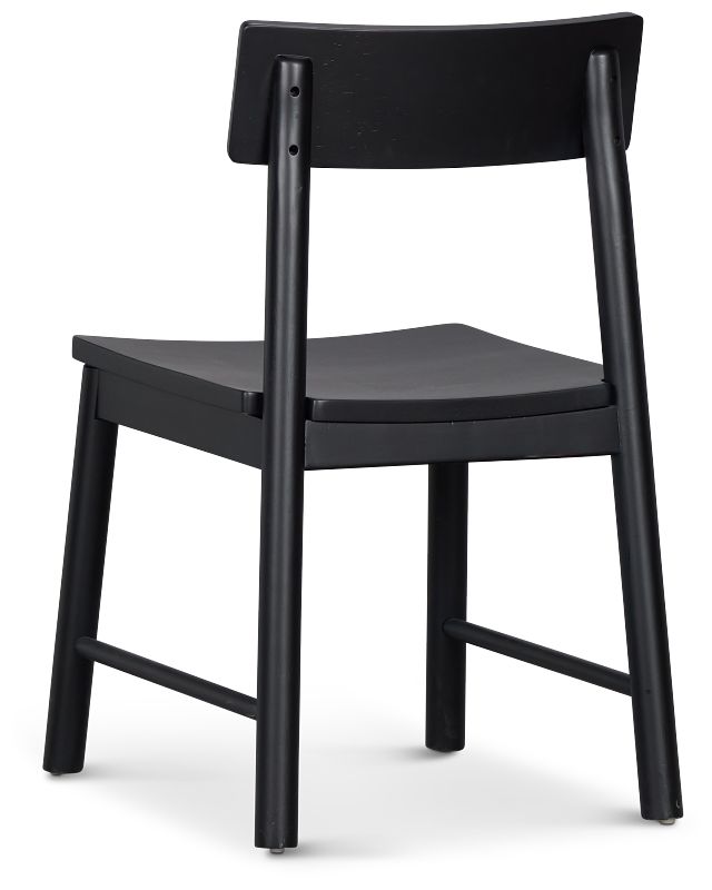Highland Black Wood Side Chair