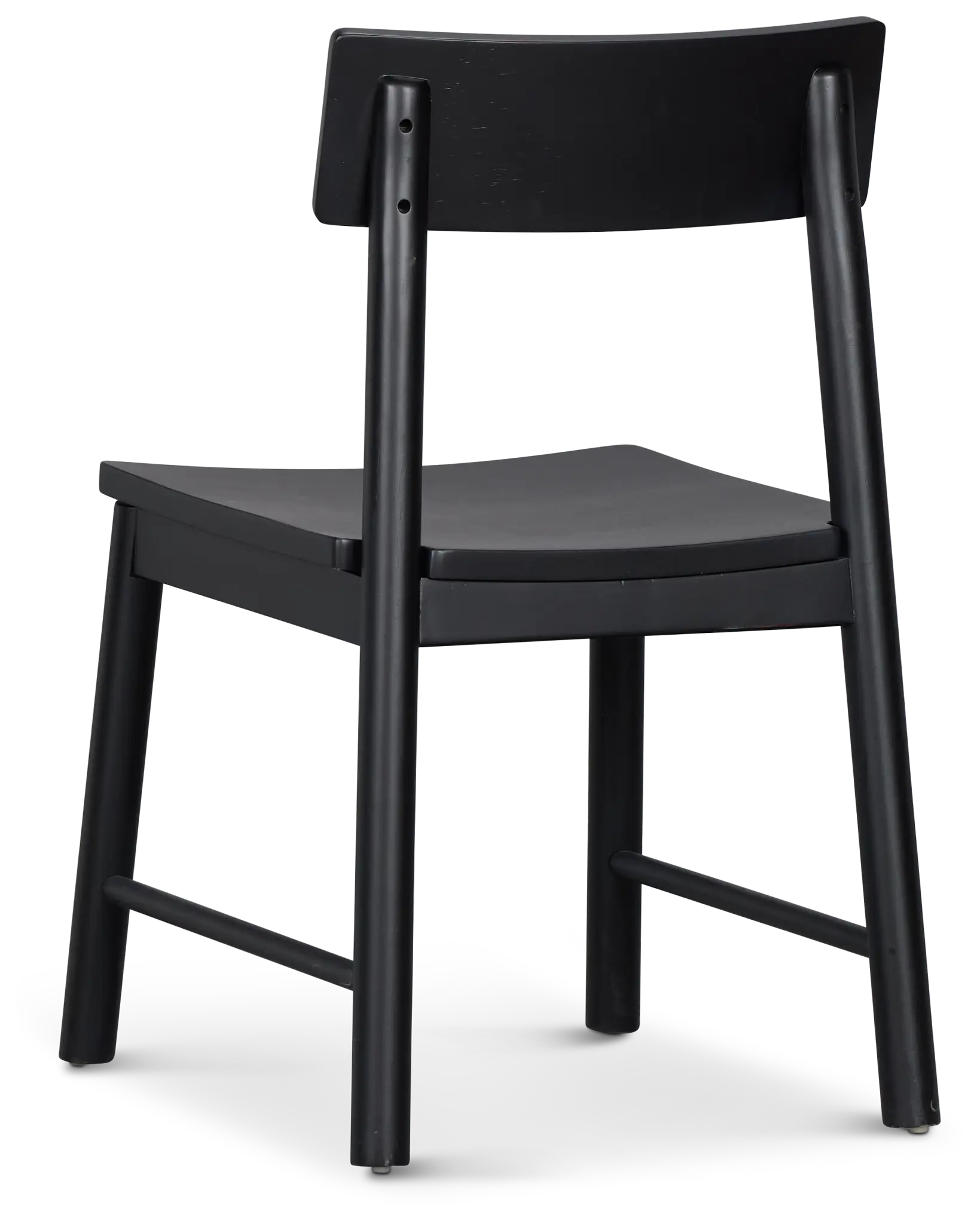 Highland Black Wood Side Chair Highland Black Wood Side Chair