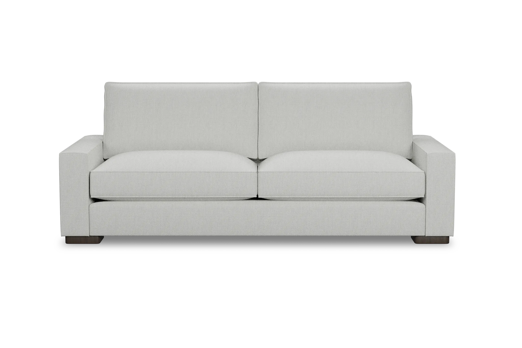 Edgewater Revenue White 96" Sofa W/ 2 Cushions
