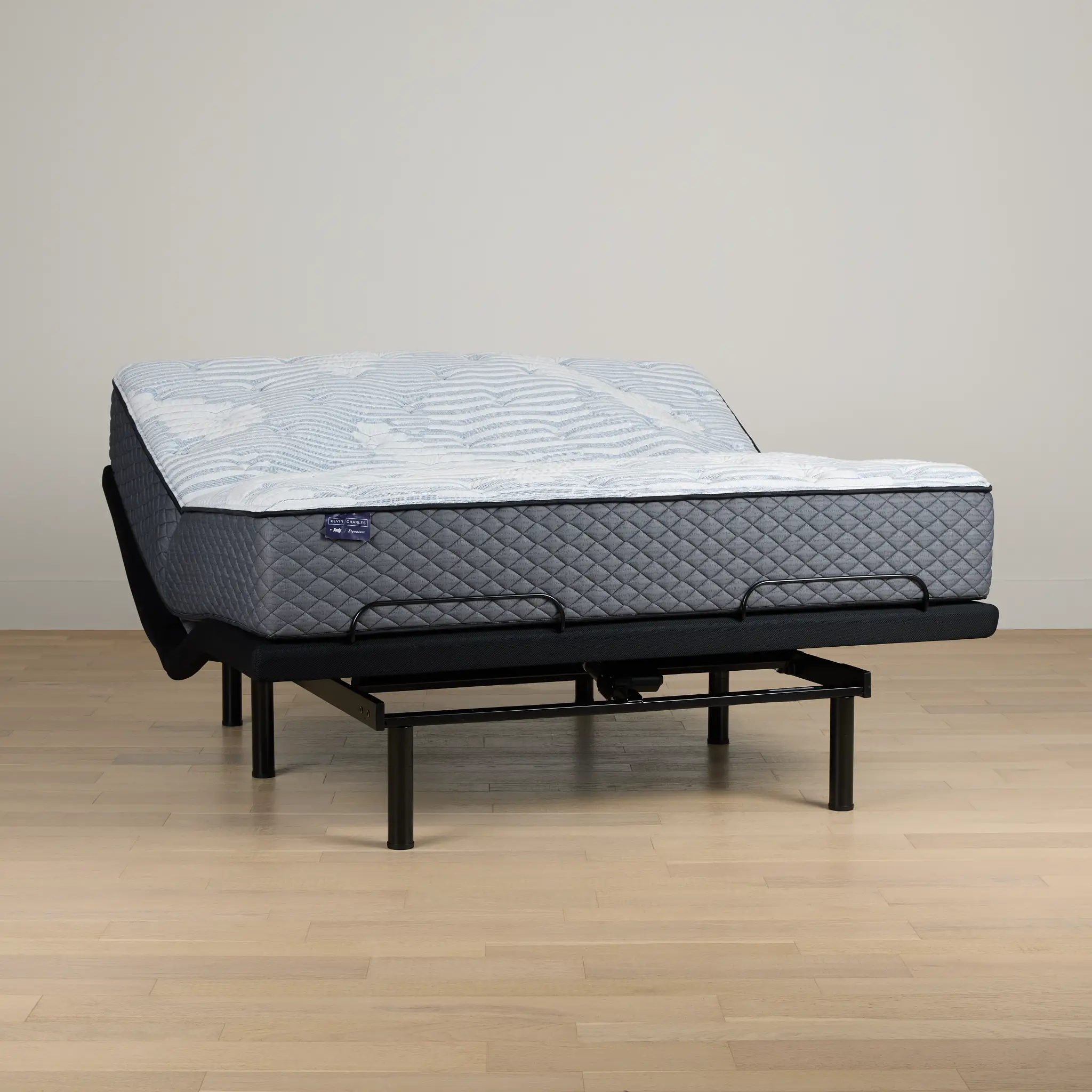 Kevin Charles By Sealy Signature Medium Deluxe Adjustable Mattress Set Kevin Charles By Sealy Signature Medium Deluxe Adjustable Mattress Set