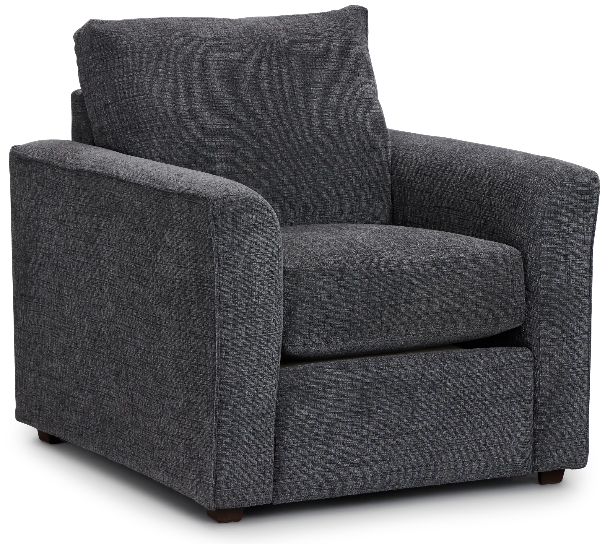 Maxie Dark Gray Micro Chair Maxie Dark Gray Micro Chair