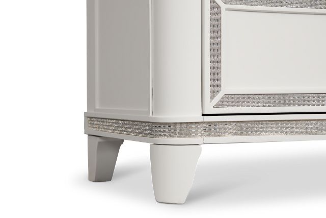 Milan White Youth Dresser