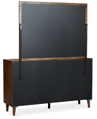Palmdale Dark Tone Dresser & Mirror
