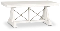 Heron Cove White Trestle Table