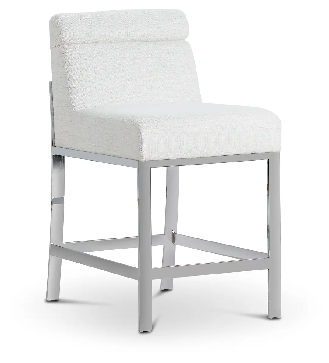 Ocean Drive Whitemetal 24" Upholstered Barstool Ocean Drive Whitemetal 24" Upholstered Barstool