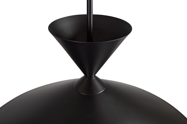Katia Black Pendant