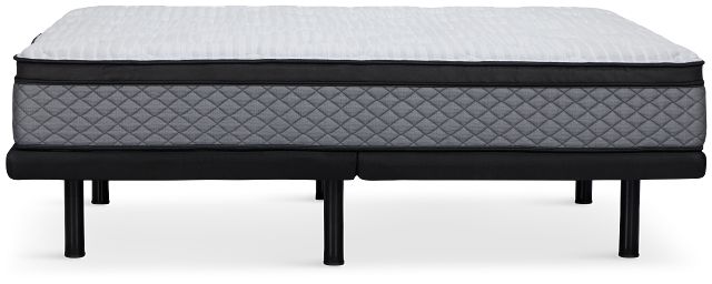 Kevin Charles By Sealy Essential Plush Deluxe Adjustable Mattress Set