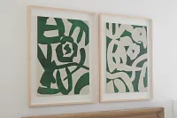 Herasi Green Wall Art