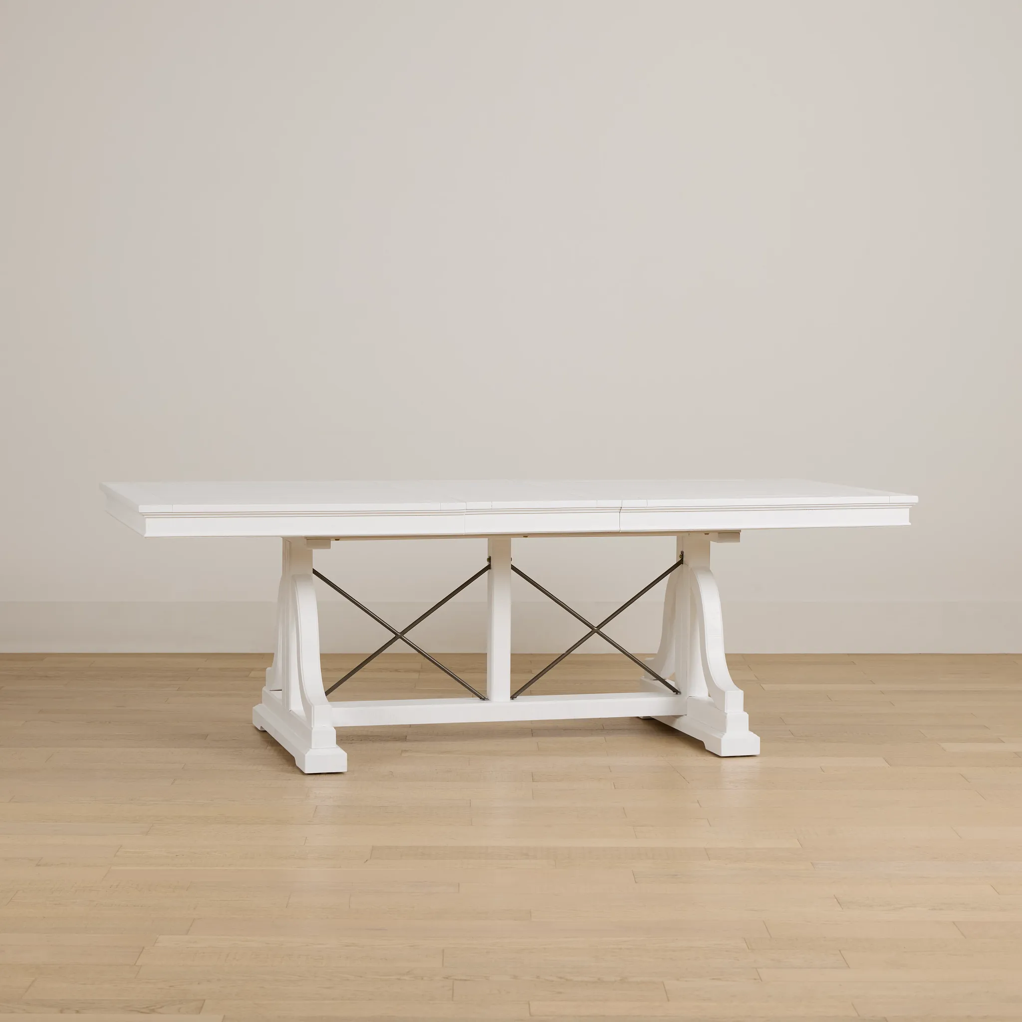 Heron Cove White Trestle Table