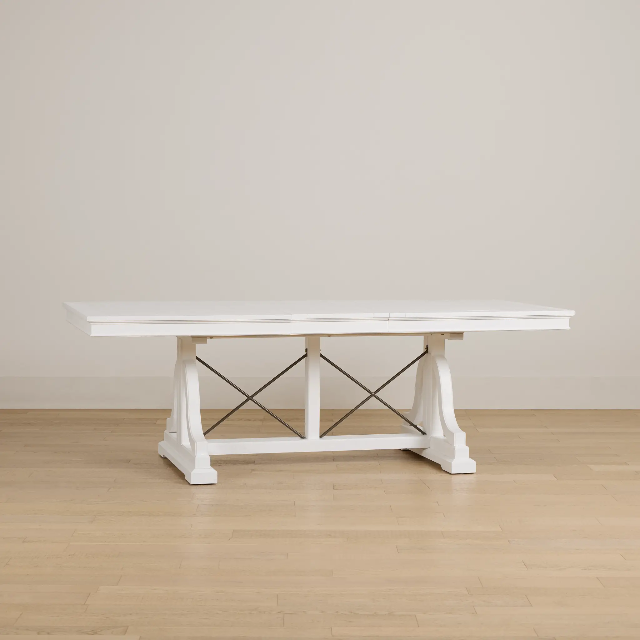 Heron Cove White Trestle Table Heron Cove White Trestle Table