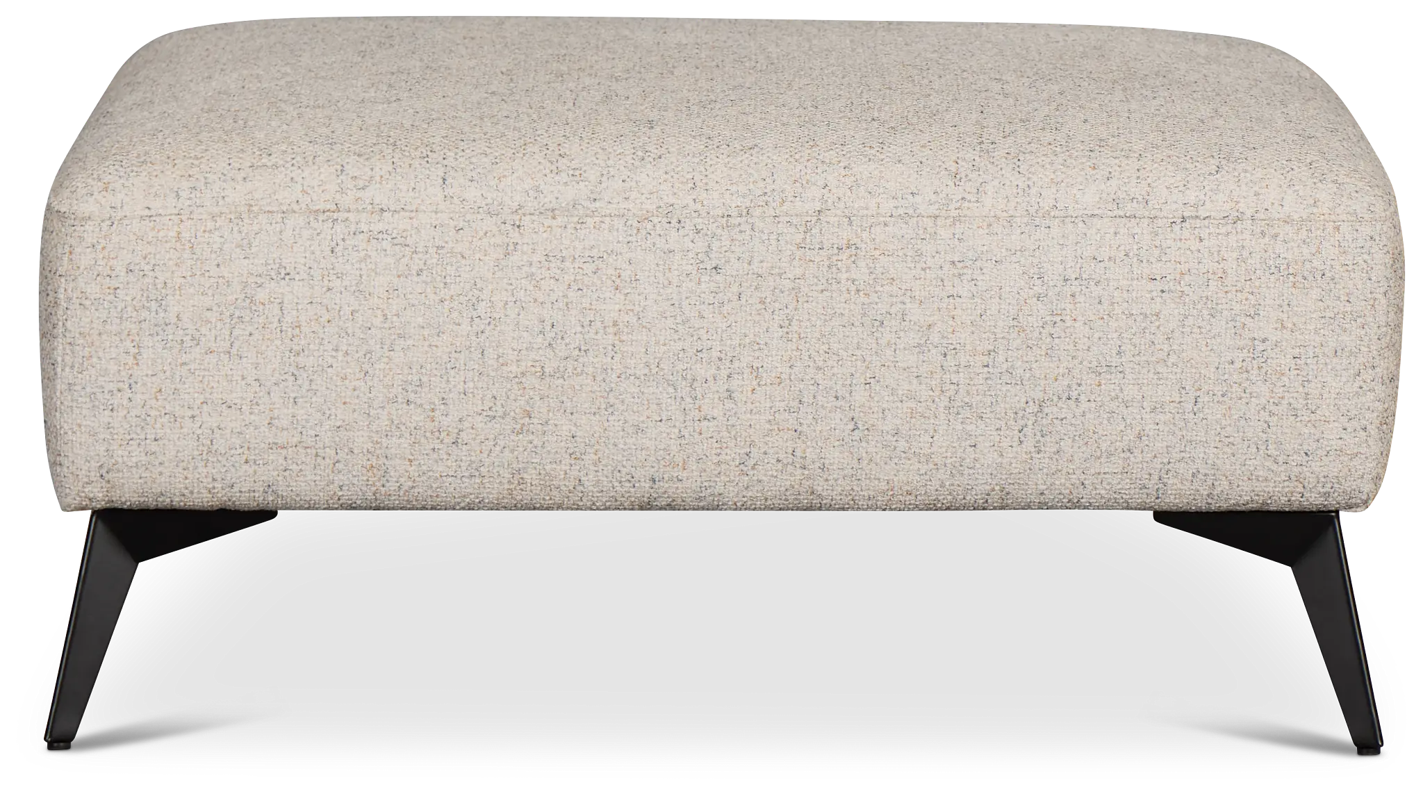 Alina Beige Fabric Ottoman Alina Beige Fabric Ottoman