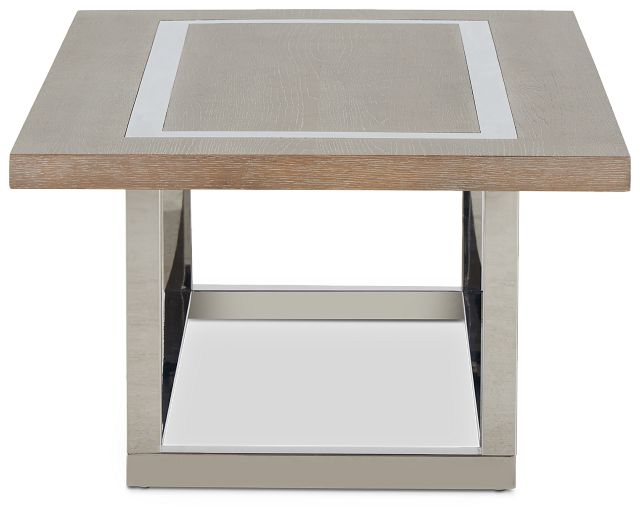 Berlin Light Tone Wood Rectangular Coffee Table (3)
