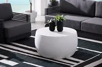 Tai White In/out Round Coffee Table