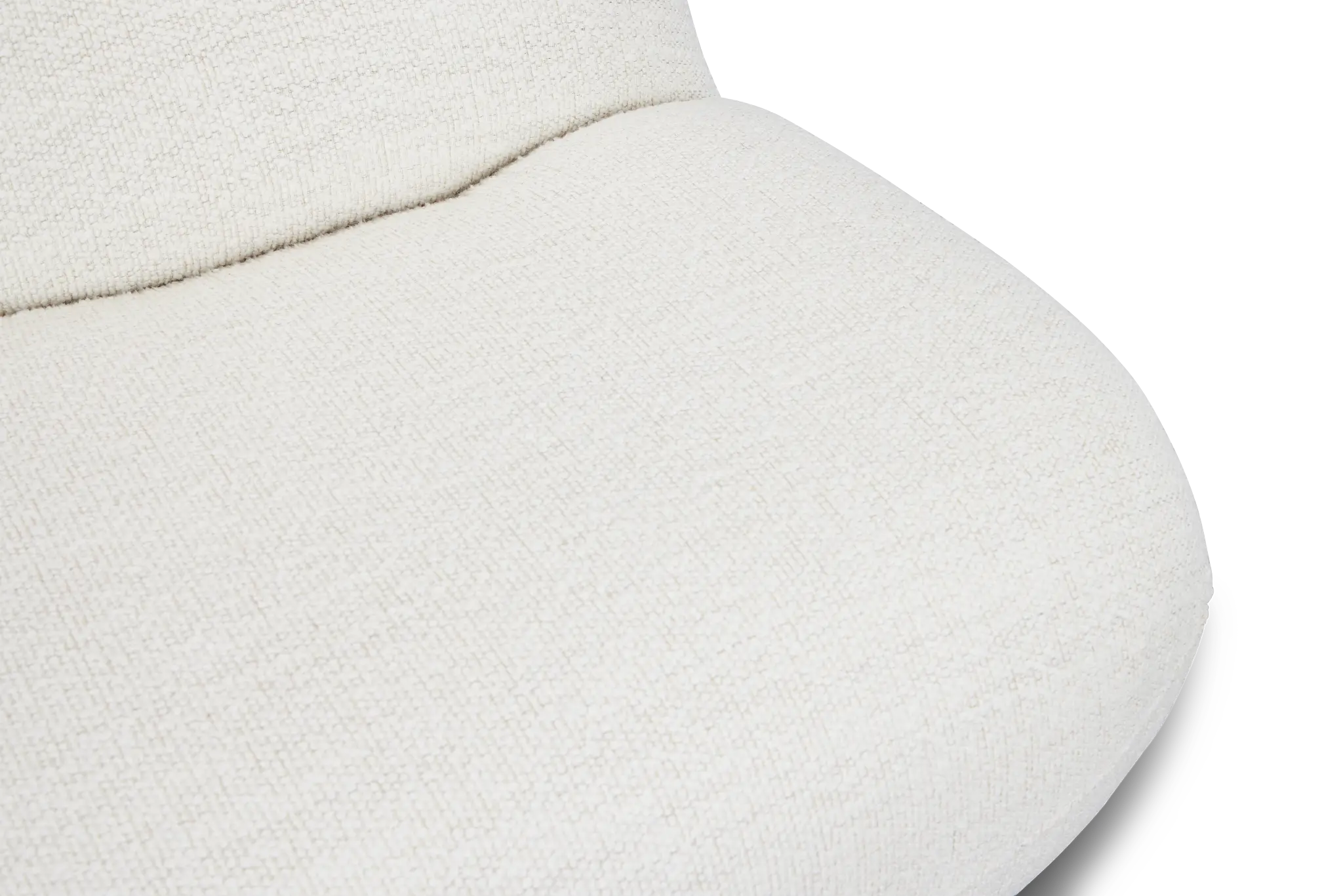 Aaliyah White Fabric Swivel Accent Chair Aaliyah White Fabric Swivel Accent Chair