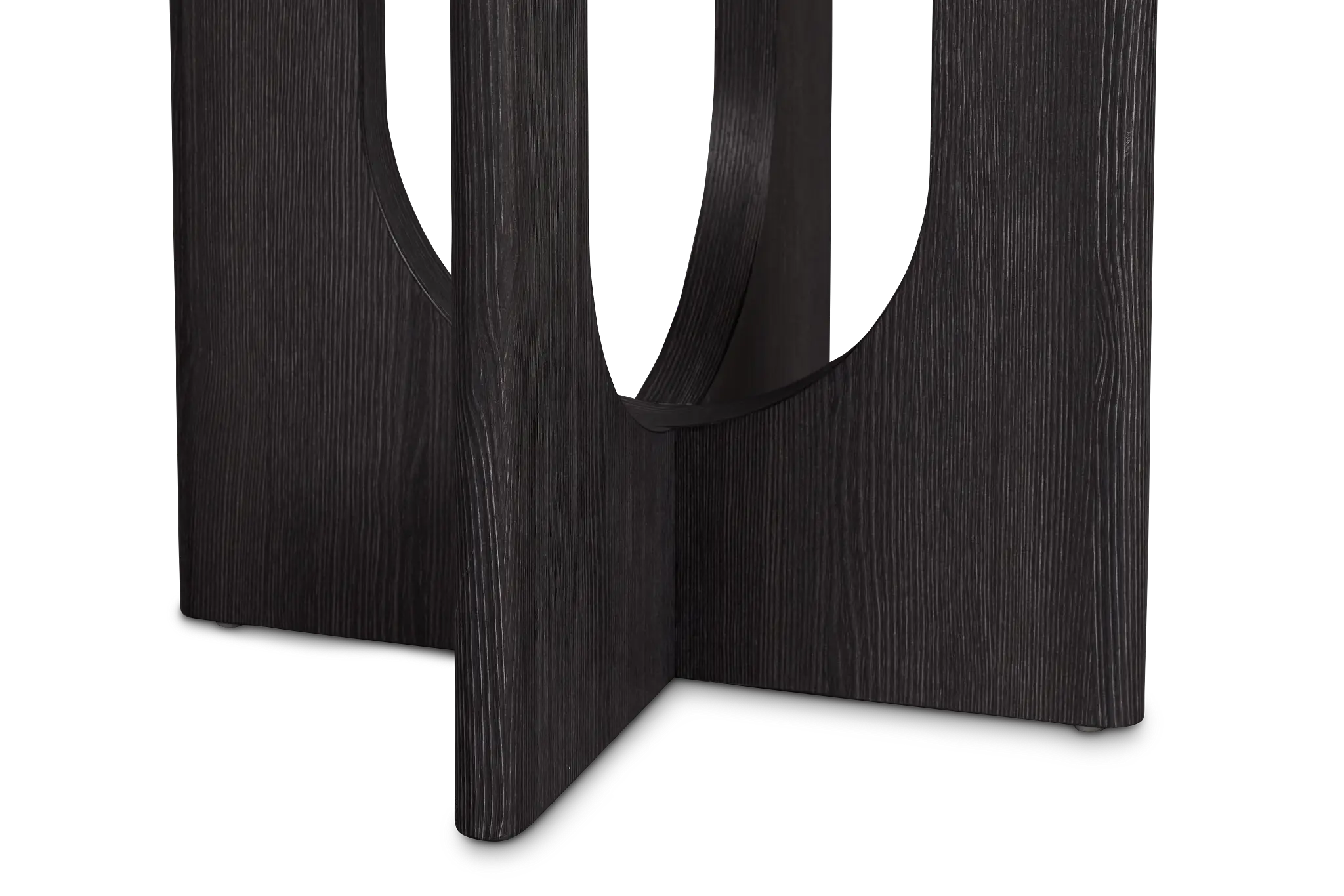 Lyndie Black Round End Table Lyndie Black Round End Table