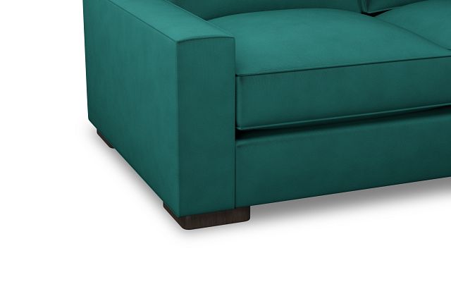 Edgewater Joya Green Medium Right Chaise Sectional