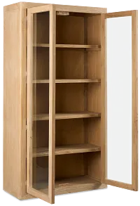 Blyth Light Tone 2-door Bookcase