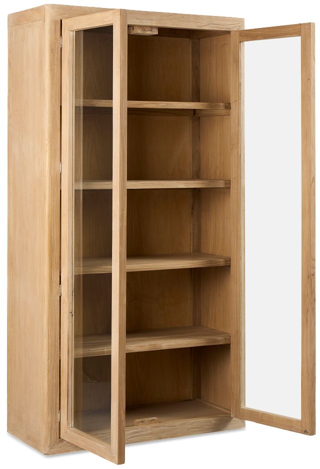 Blyth Light Tone 2-door Bookcase