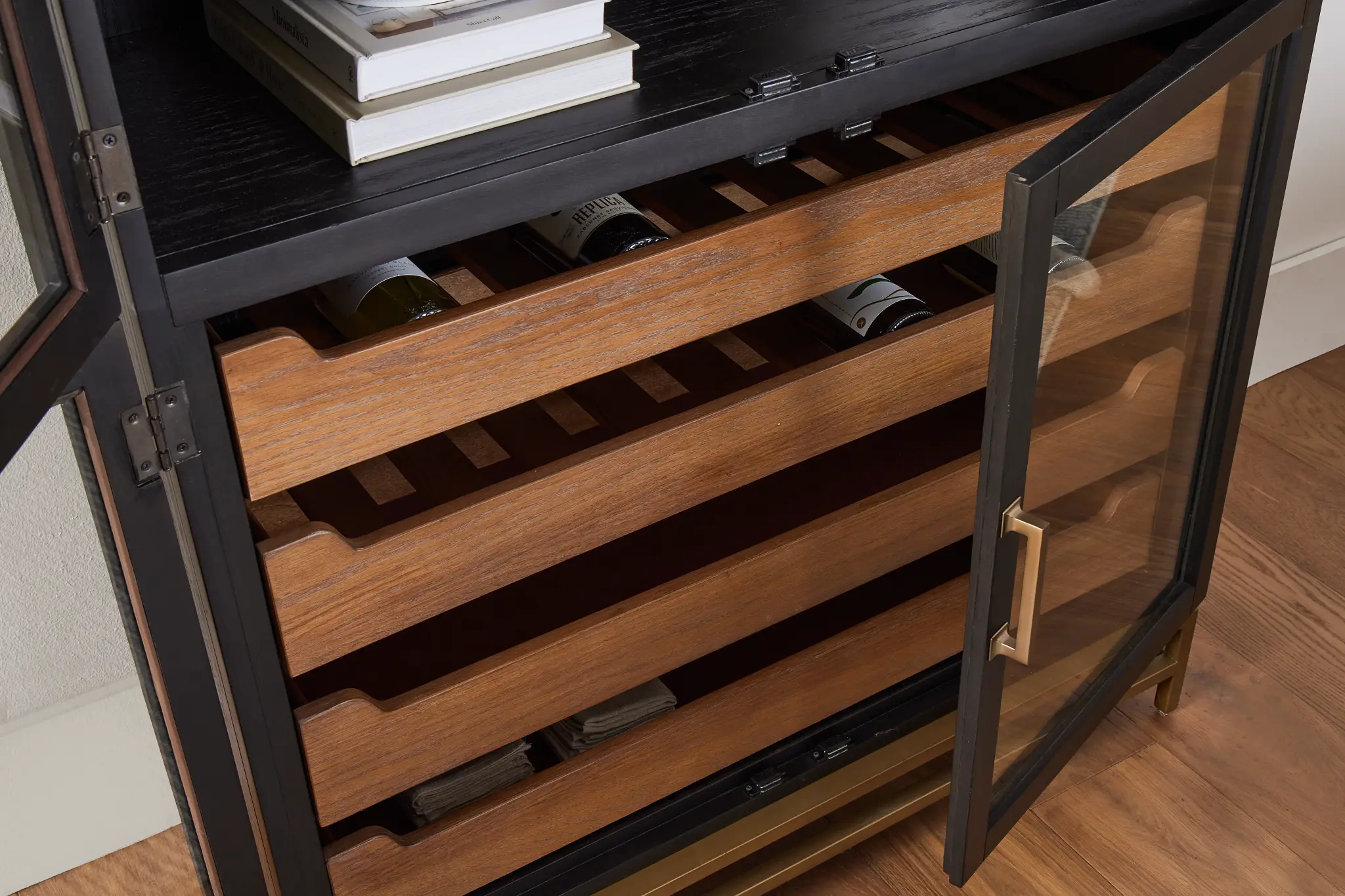 Provo Dark Tone Curio Cabinet Provo Dark Tone Curio Cabinet