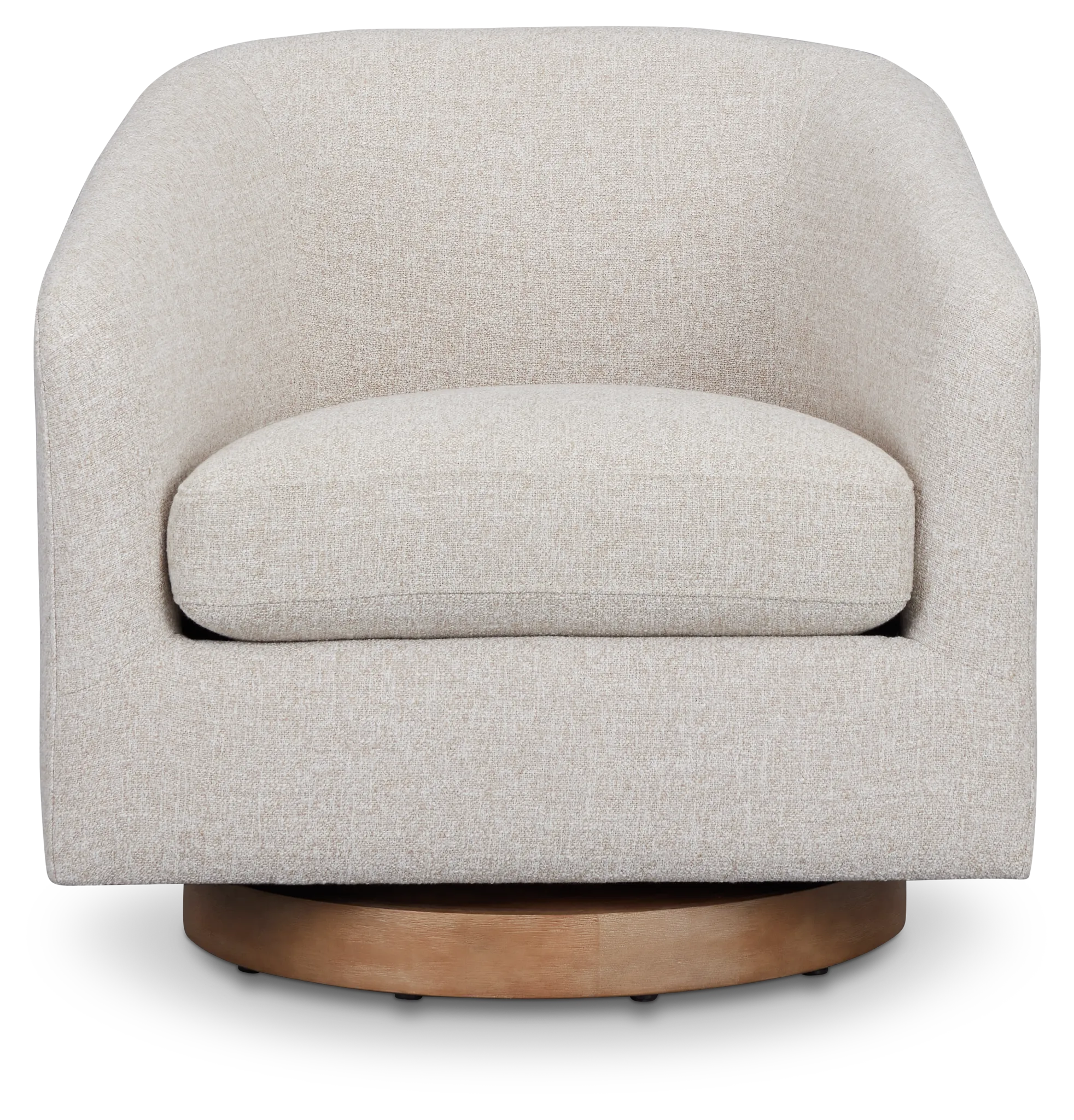 Paloma Beige Fabric Accent Chair