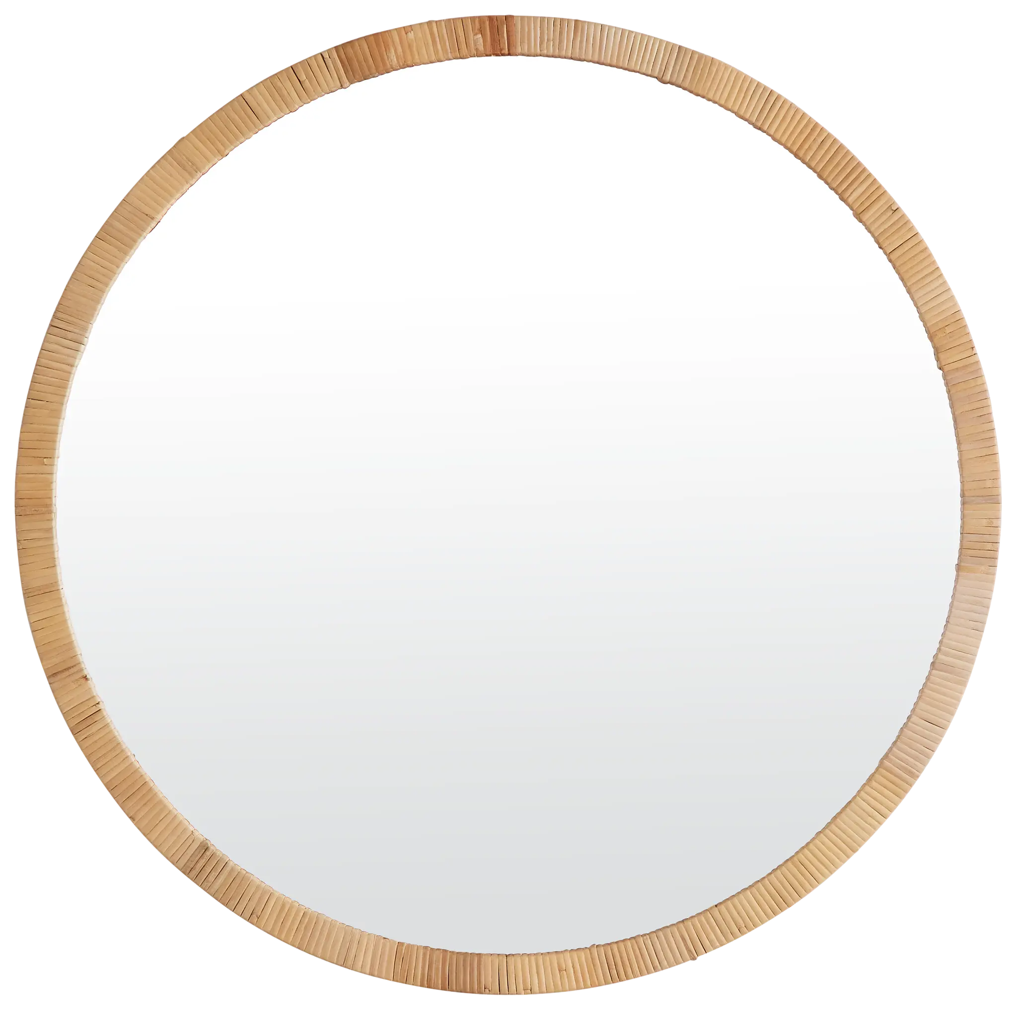 Hartley Light Brown Round Mirror Hartley Light Brown Round Mirror