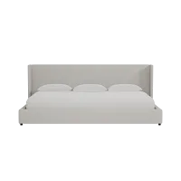 Captiva Elevation Khaki 48" Upholstered Shelter Bed