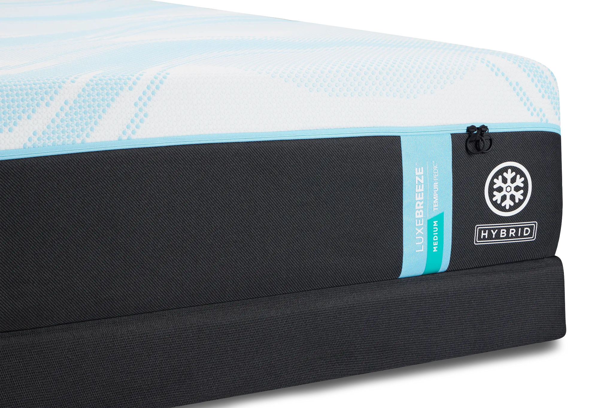 Tempur-pedic Tempur-luxebreeze Medium Low-profile Mattress Set