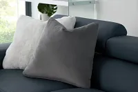 Reign Gray 24" Accent Pillow