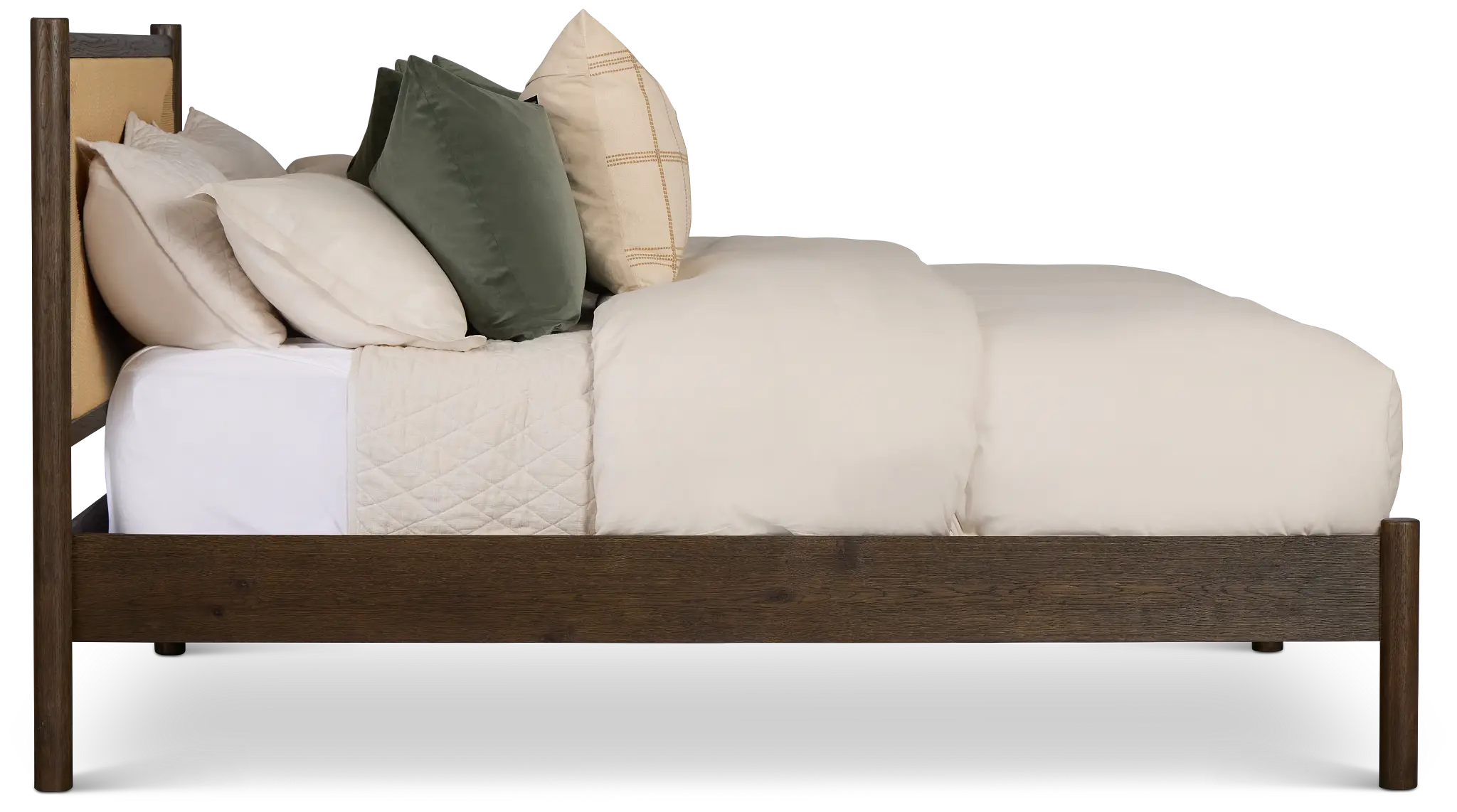 Santorini Dark Tone Woven Panel Bed Santorini Dark Tone Woven Panel Bed