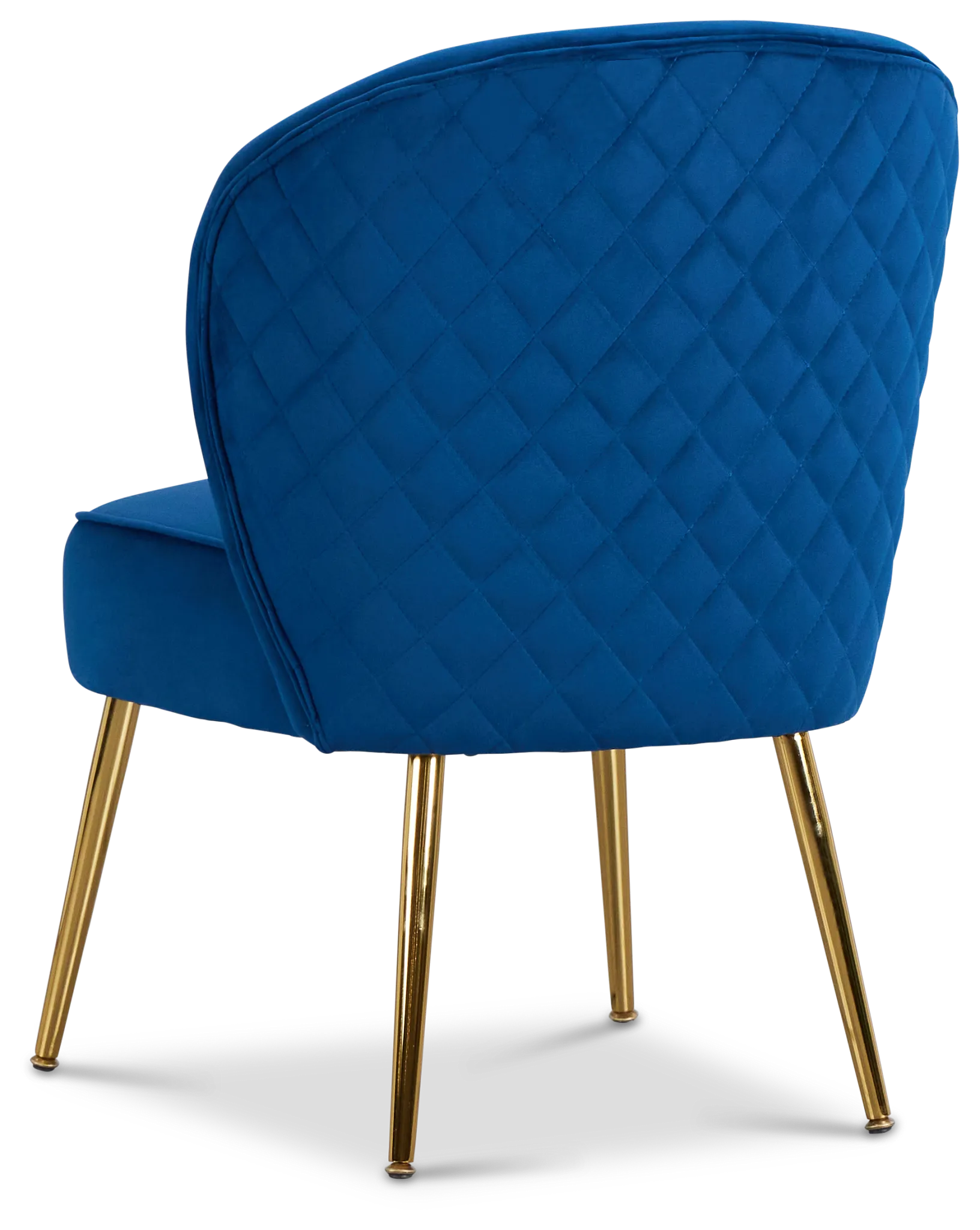 Tami Navy Velvet Accent Chair