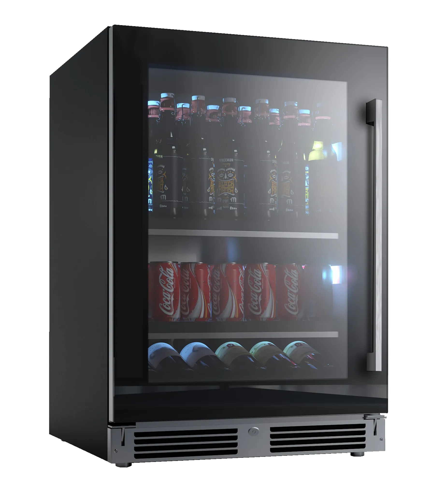 Xo Appliance 24 Series Beverage Center Black Lt Hinge Specialty Refrigerator
